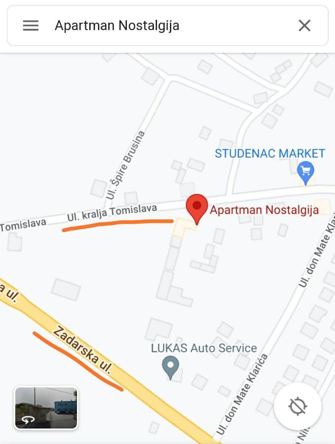 Apartment Nostalgija, Benkovac Eksteriør billede